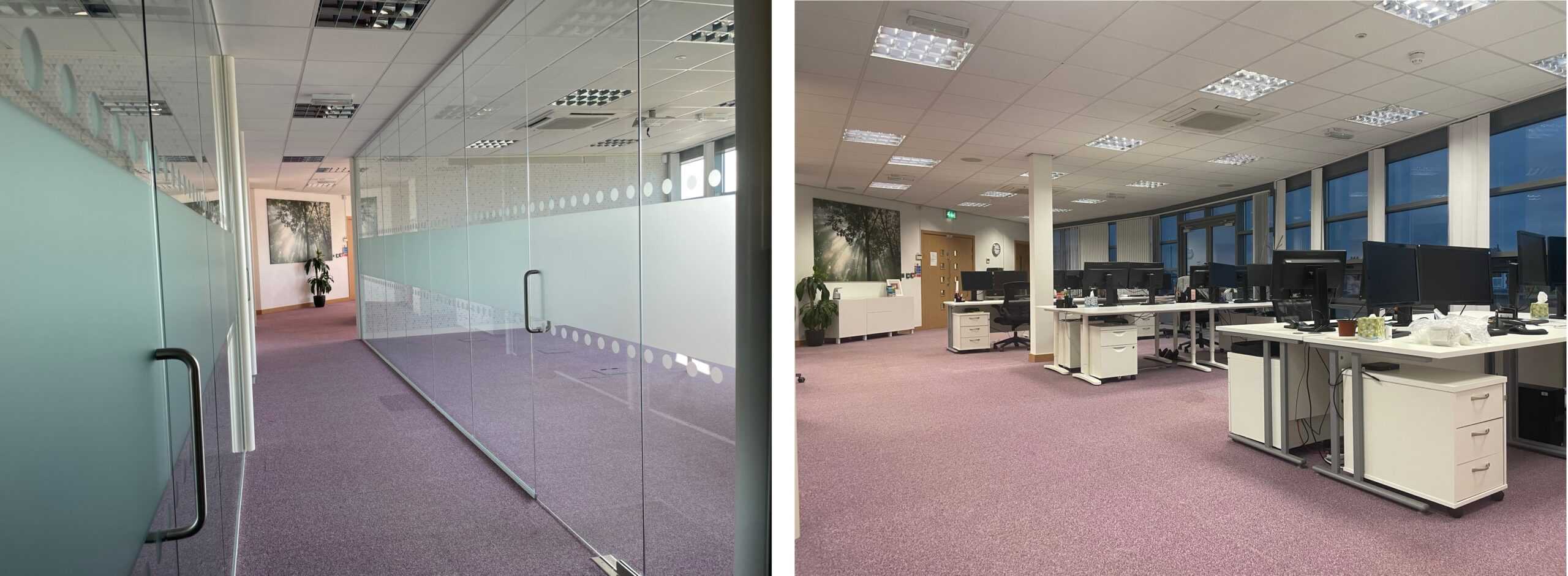 Office before & after